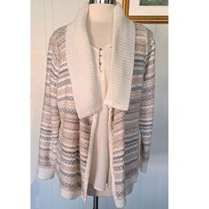 VINTAGE CROFT & BARROW SEATER, SIZE L, SOFT AND COFY